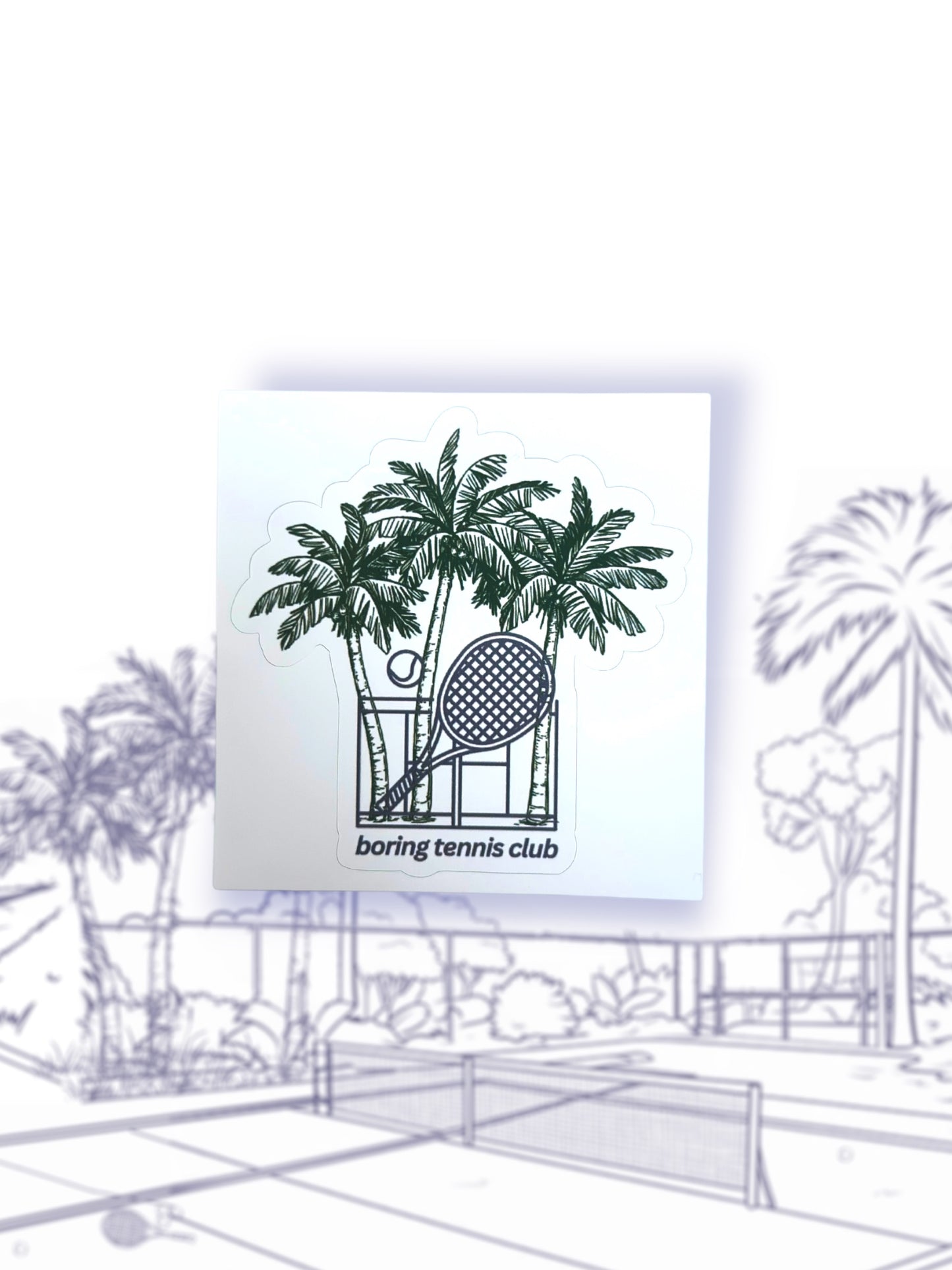 Boring Tennis Club - Sticker Set
