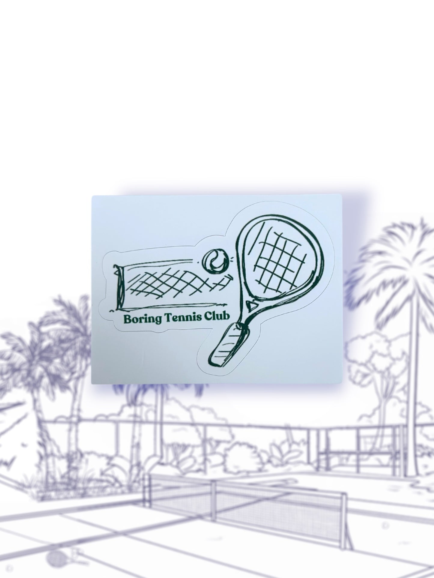 Boring Tennis Club - Sticker Set