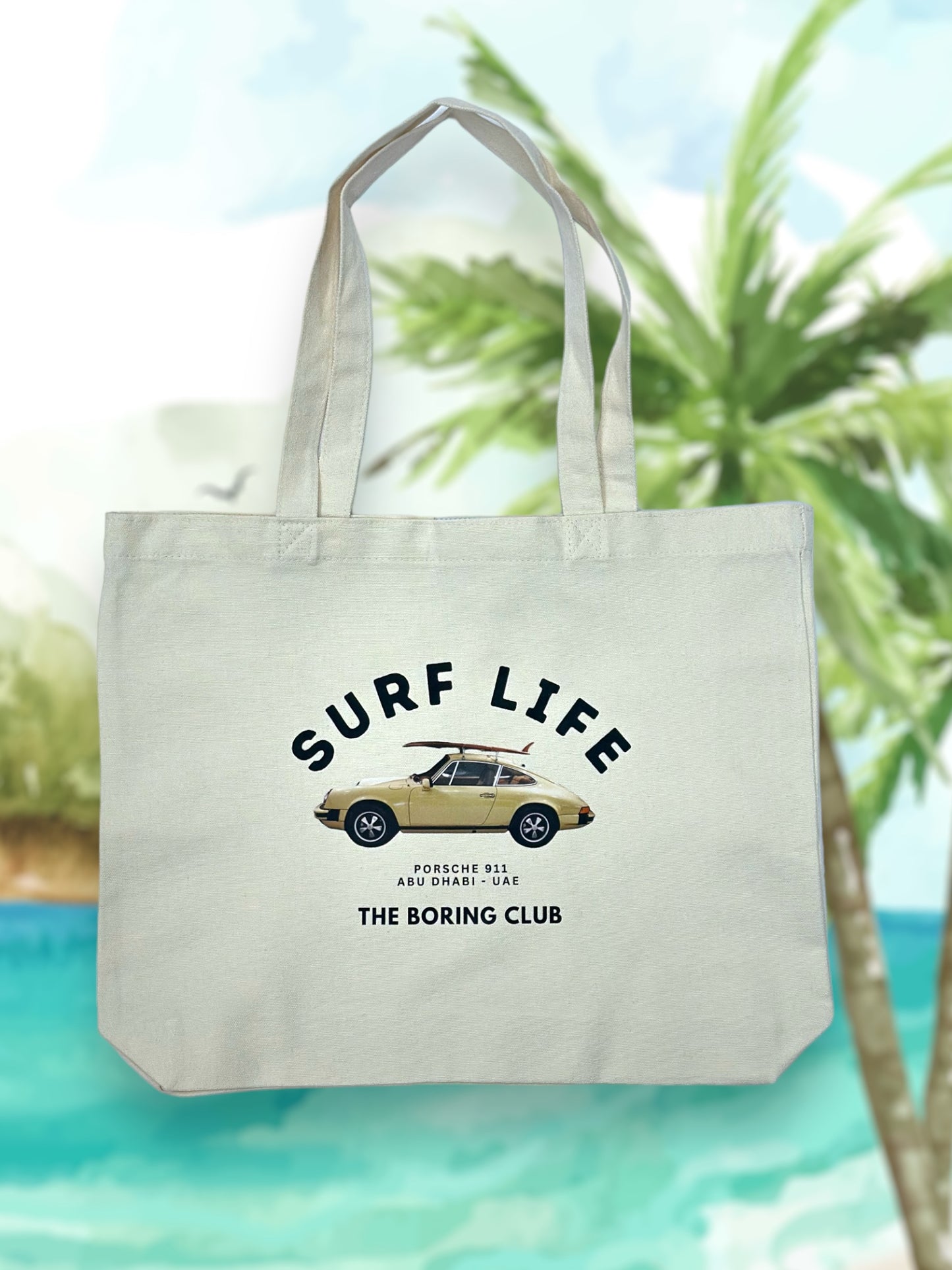 Abu Dhabi Surf Life - Tote Bag