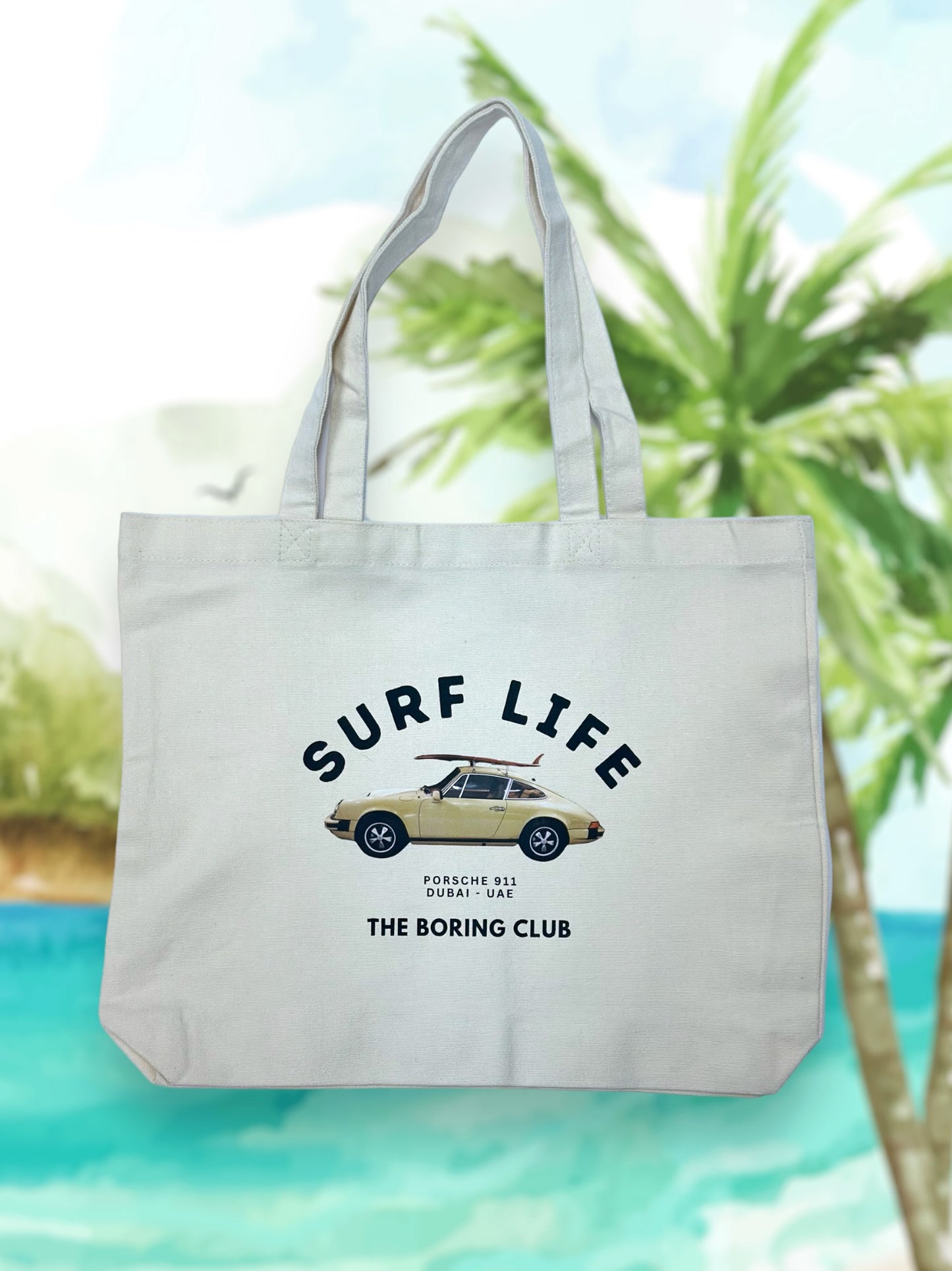 Dubai Surf Life - Tote Bag