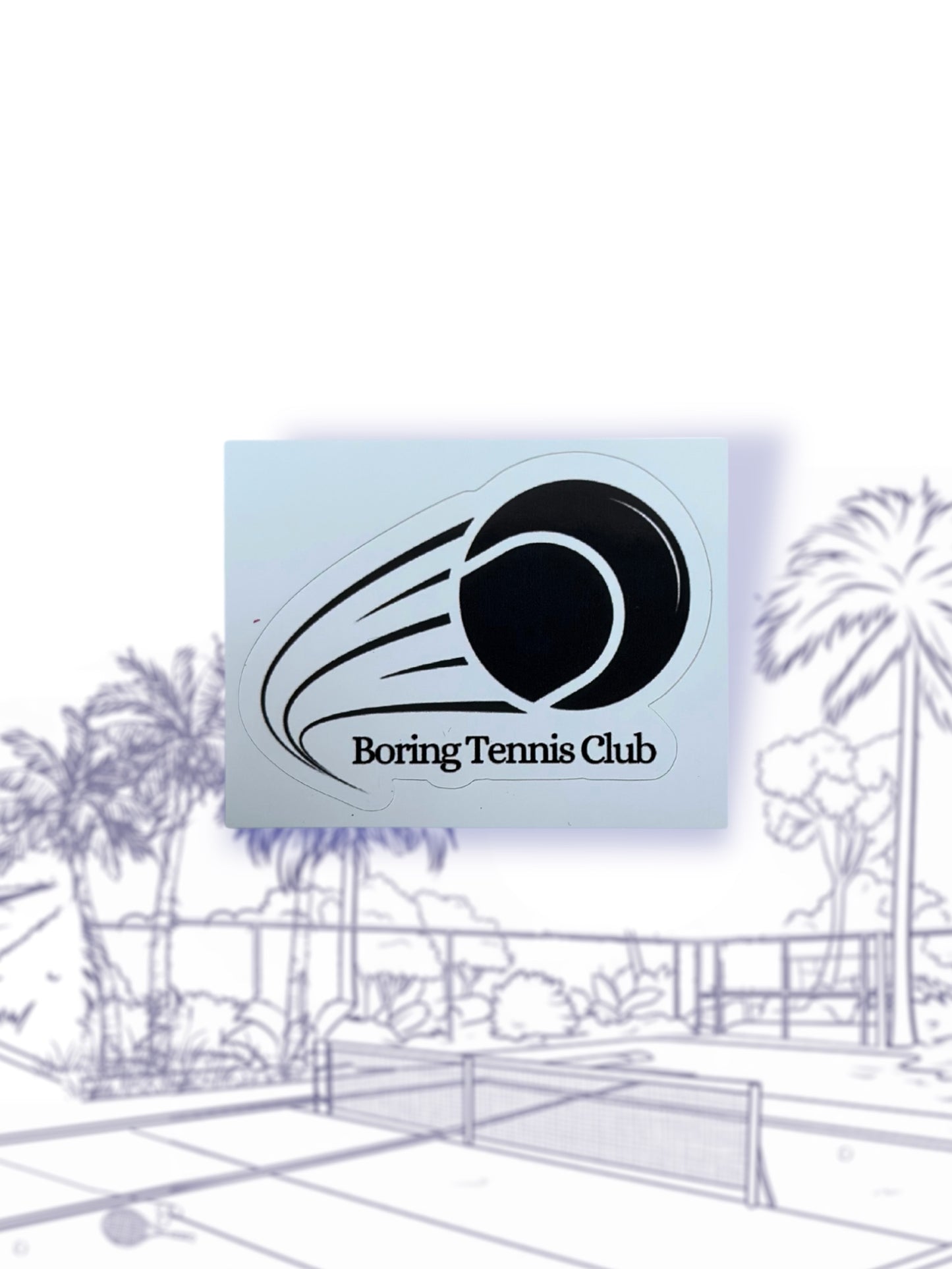 Boring Tennis Club - Sticker Set