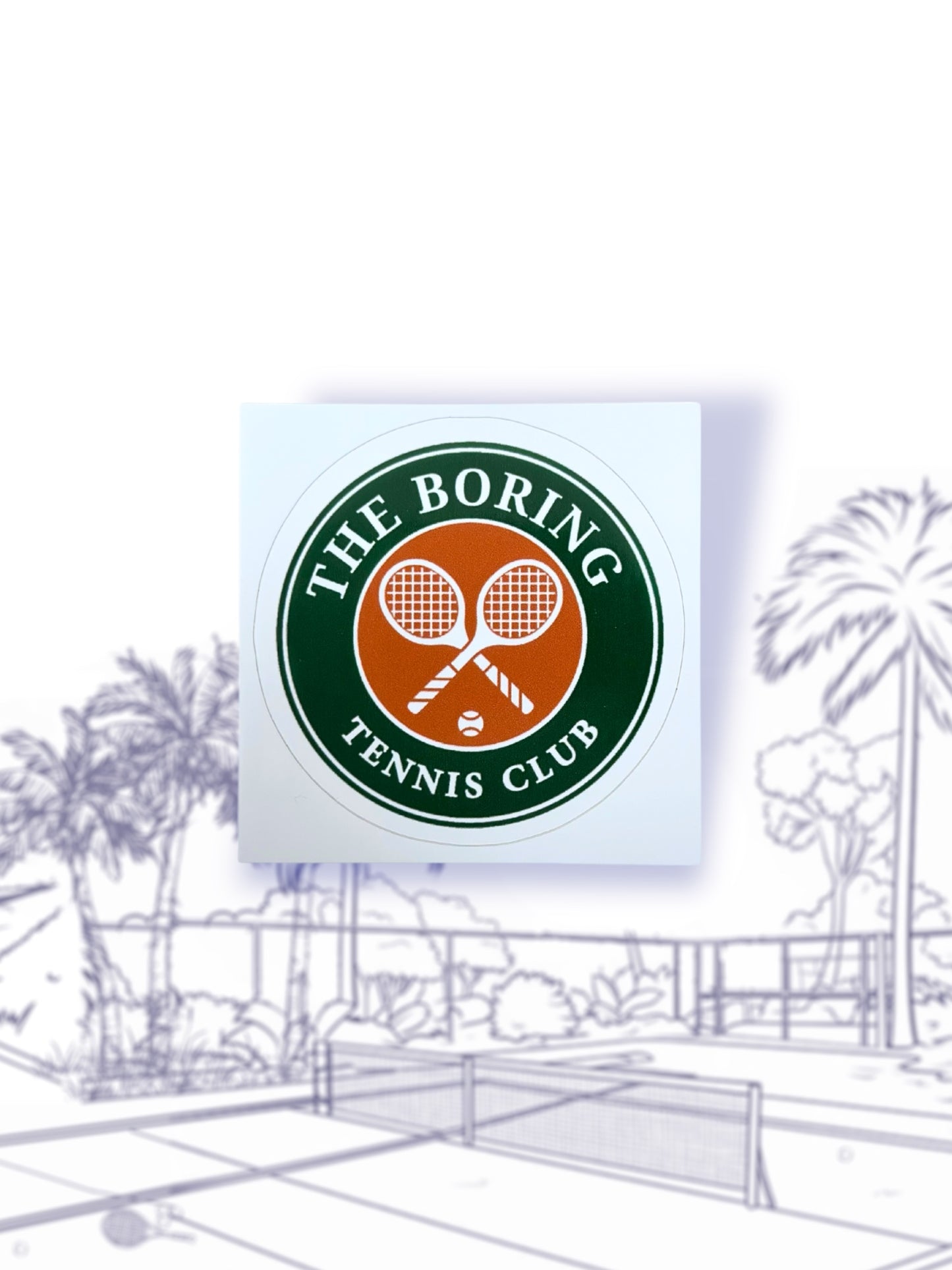 Boring Tennis Club - Sticker Set