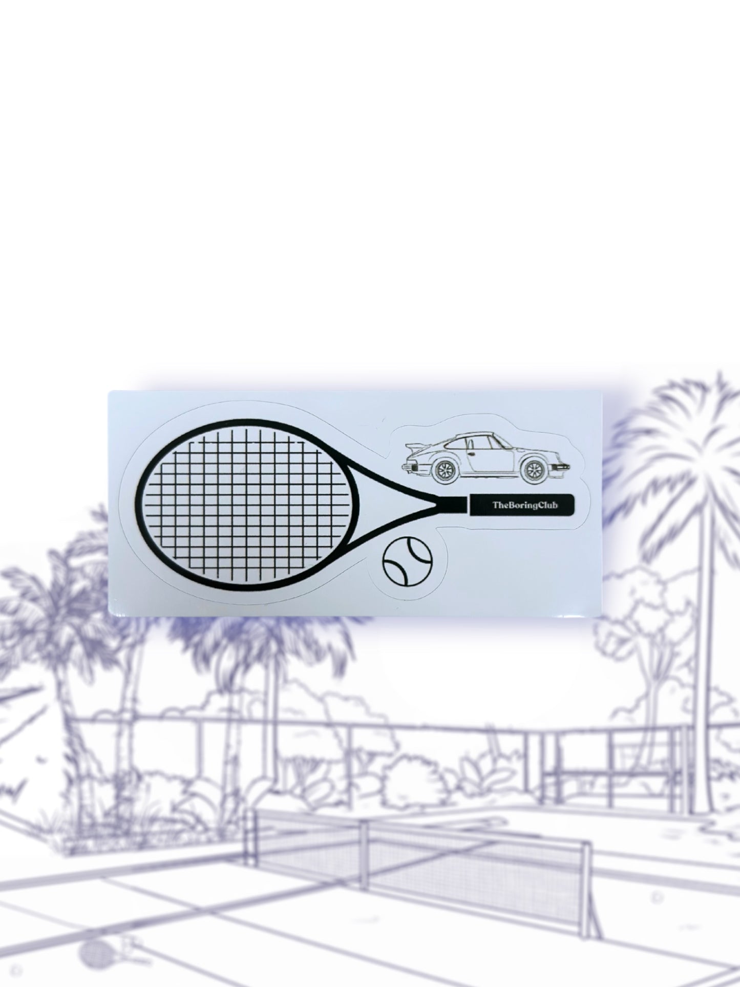 Boring Tennis Club - Sticker Set